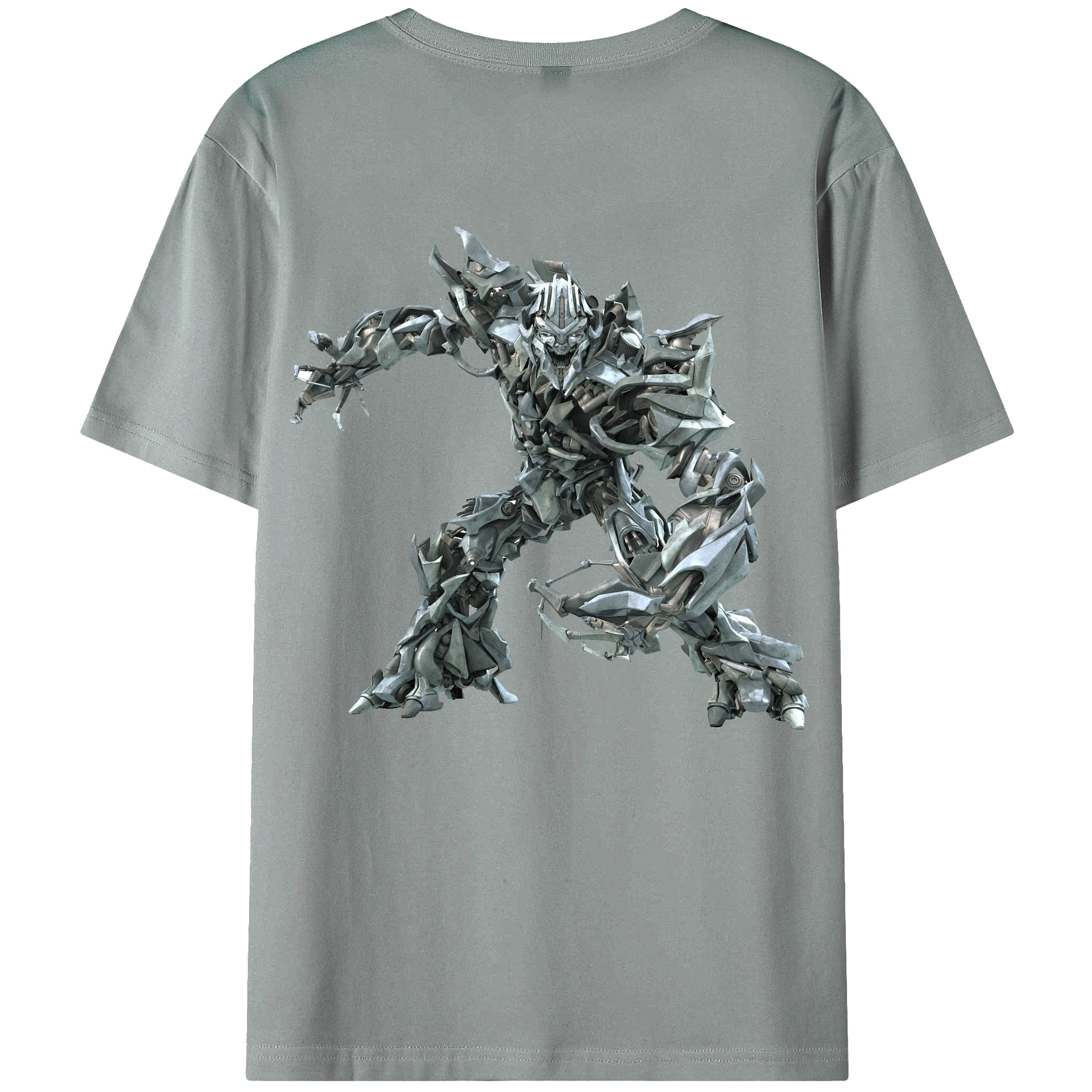 （画像用）  綿100％ メンズ半袖Tシャツ（バックプリント） 通気性